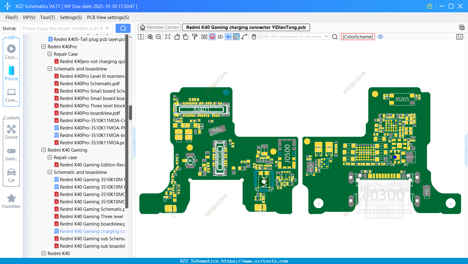 Xiaomi Redmi K40 Gaming Charging Connector bitmap
